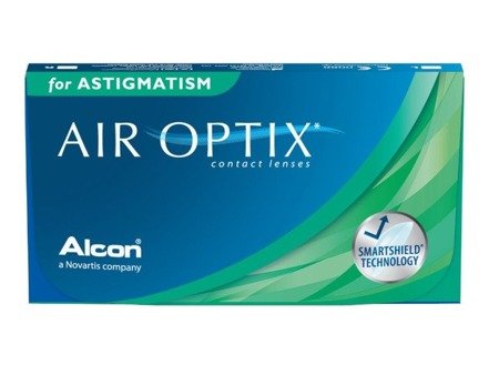 Alcon Air Optix Astigmatism 3 socz BC 8.7 DIA 14.5 PWR -6.50 CYL -2.25 AXIS 140