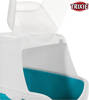Trixie Vico Easy Clean Kuweta kryta zamykana 40x40x56cm kolor turkusowo-biały